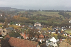 Rye’s elegant railway station in the d